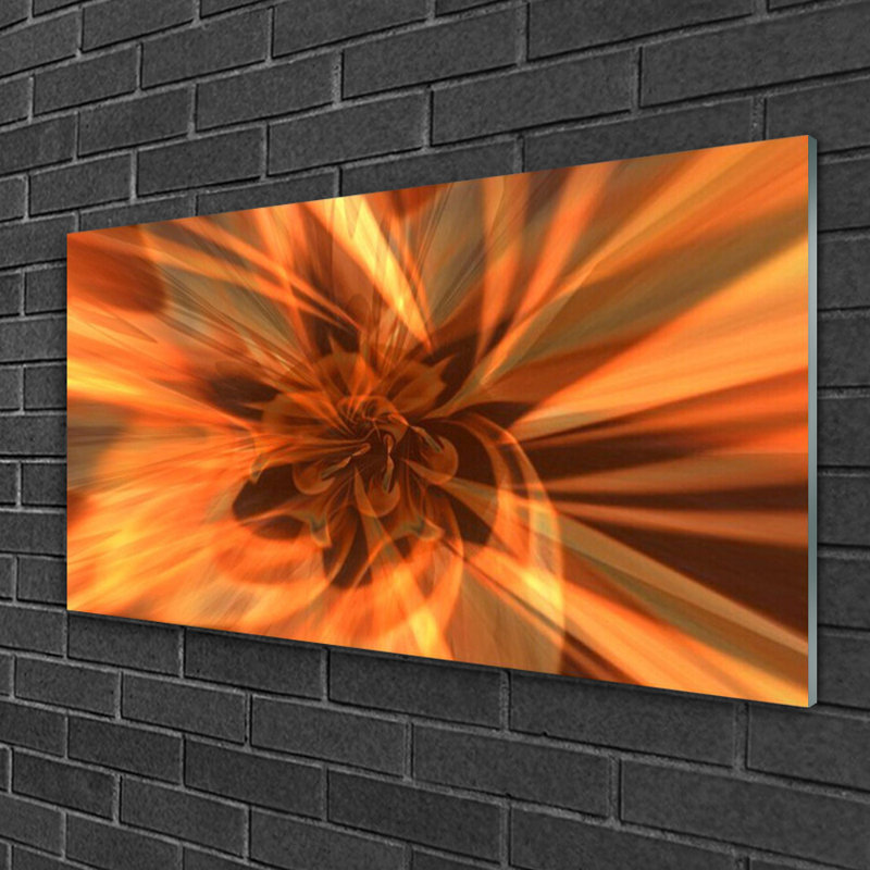 Art Abstract - No Frame Print on Glass
