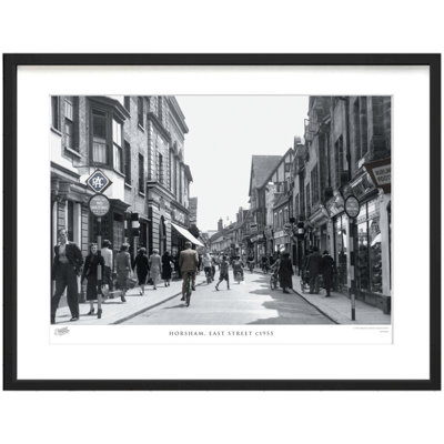 Horsham, East Street C1955 by Francis Frith - Single Picture Frame Print