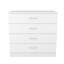 Deloice 4 Drawer 75Cm W Chest of Drawers Bedside Cabinet-1441463673