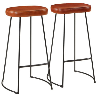 Amairani Upholstered Counter Stool with Metal Frame