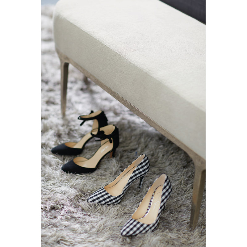 Linea Polyester Upholstered Bench