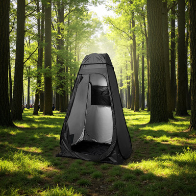 Fully automatic tent with canopy mesh