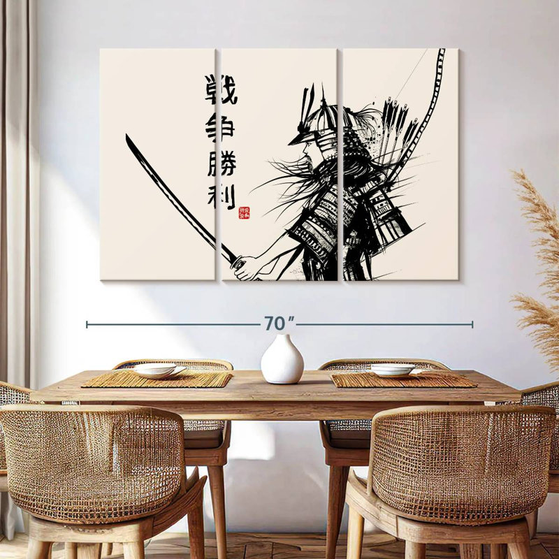 Leisha Samurai Devotion, H 32 po x l 50 po