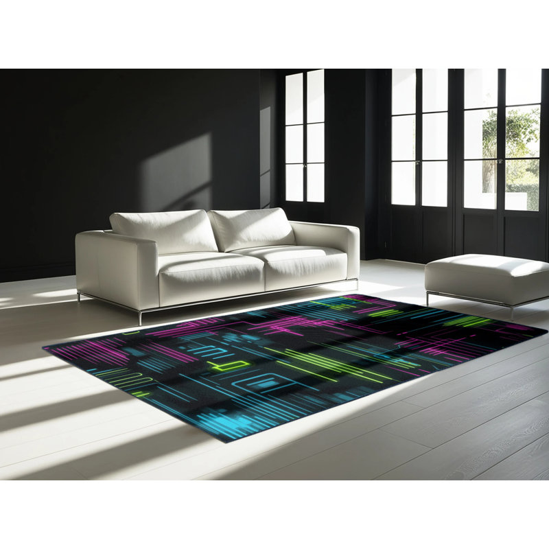 Tapis Prism Fade, Carré 3 pi