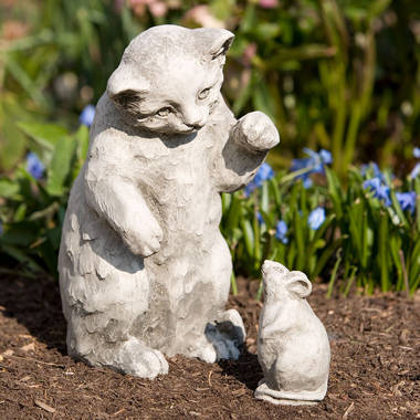 Campania International, Inc Garden Cat Statue & Reviews