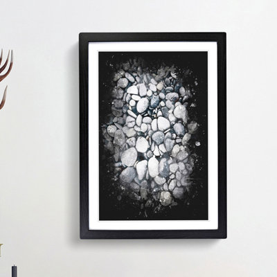 Pebbles - Picture Frame Graphic Art Print