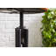 Iron Label Swivel Upholstered Adjustable Height Counter Stool with Metal Frame