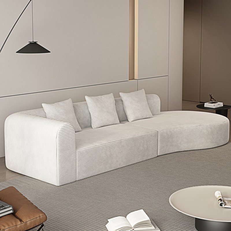 Extra Large Deep Modular Sofa, Cloud Sofa 4-Person Sofa