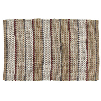 Bevans Cotton Striped Indoor Rug