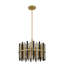 Luminaire suspendu en or brossé 8 lumières Richards-128730254-128730253