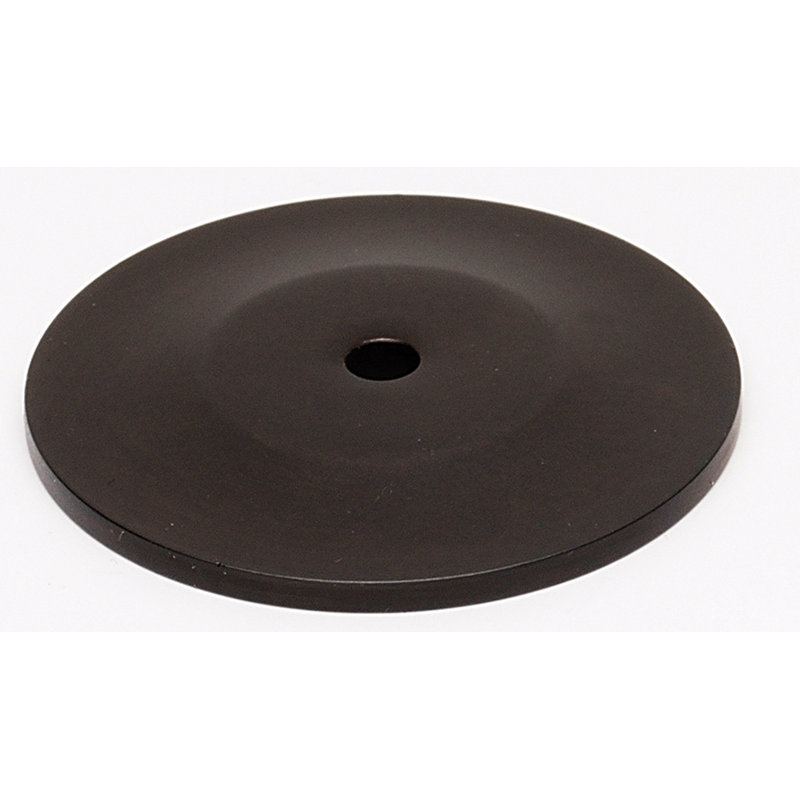 Traditional Brass Back Plate, Chocolate Bronze