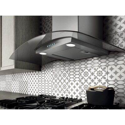 36"" Palermo 400 CFM Ducted Wall Mount Range Hood in Stainless Steel -  Elica, EPT436S2