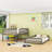 Queen Over Queen Bunk Bed With Guardrails-416836753