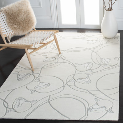Tapis en laine touffeté à la main Ardo