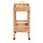 Bartolome Lombok Modern Bohemian Rattan Wine Cart