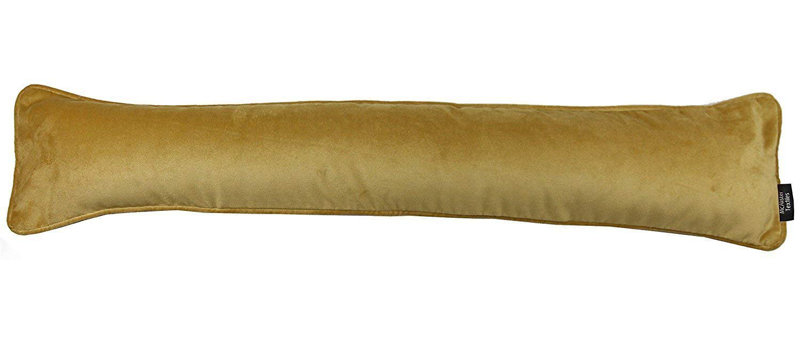 Farreli Fabric Draught Excluder, Ochre
