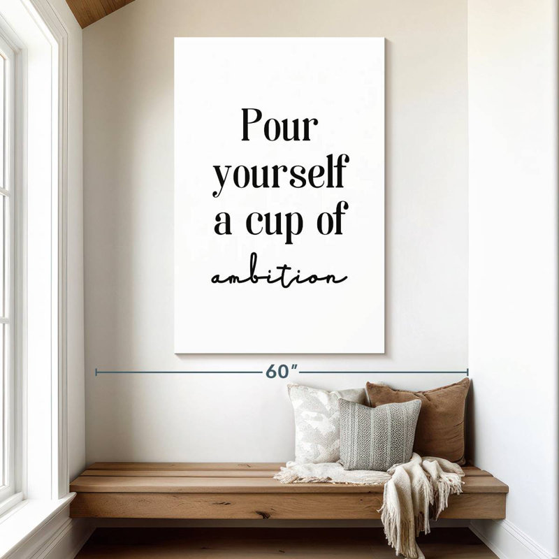 Cup Of Ambition, 51" H x 34" W