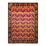 Arts & Crafts One-of-a-Kind 9' 1" X 12' 4" Hand Knotted Area Rug
