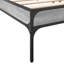 Vidaxl Bed Frame Engineered Wood And Metal-693526095-693526066