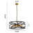 Khortny 5 - Light Dimmable Lantern Chandelier