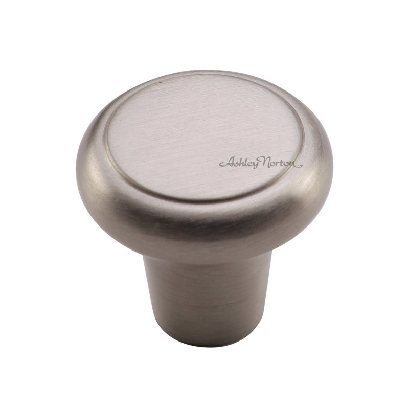 Bouton d'armoire Newport, Nickel satiné, 1 1/2"