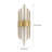 Dajuan Gold Iron Wall Sconce