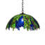 Luminaire suspendu acridien Tiffany de 22 po de large Alfretta