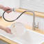 Mini robinet de préparation de bar noir avec bec rétractable, acier inoxydable, robinet en céramique, robinet de cuisine au design classique, garniture moderne-2108932714