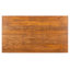 Table basse en bois massif avec rangement Helyne