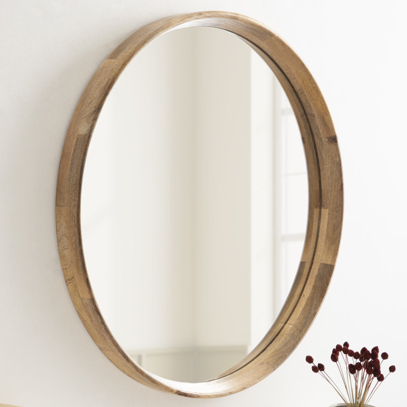 Miroir Artena, Naturel, 28 po x 28 po