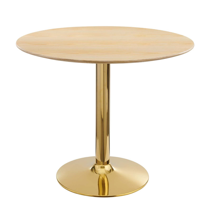 Modway Verne Dining Table, 35" W x 35" L, Natural
