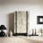 Compact Solid Wood Entryway Storage Cabinet