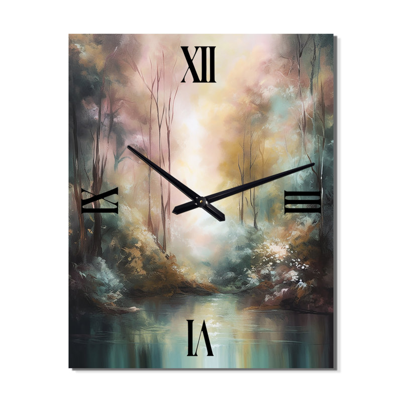 Horloge murale Jaleela, H 40 po x l 30 po x P 1 po