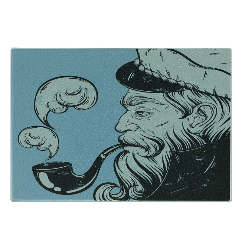 Planche à découper en verre trempé Ambesonne