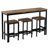 3 - Person Four Leg Dining Set-1043827640-1043827641