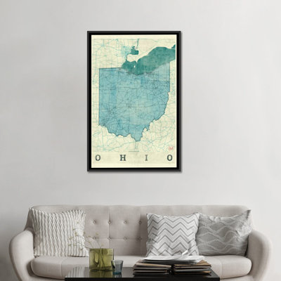 " Ohio Map " by Hubert Roguski