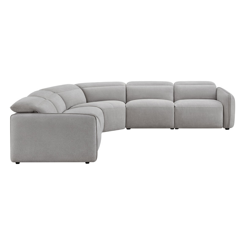 Canapé modulaire en L Bayne, Elite Dove Performance
