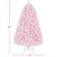 Sapin de Noël givré pré-éclairé-678176536