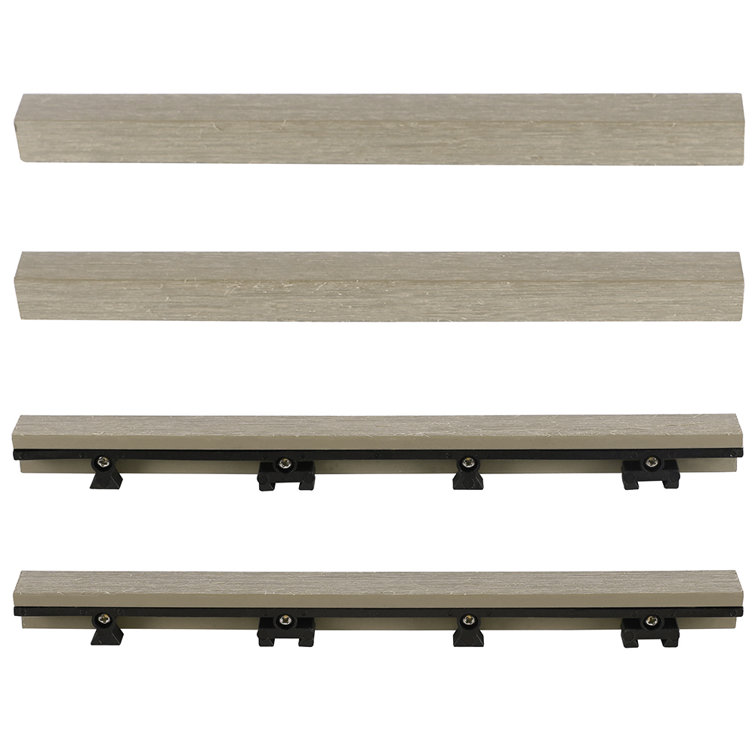 12" x 1" Composite Interlocking Deck Side Trim