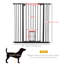 Barrière pour animaux en plastique avec porte Emrush-863632524