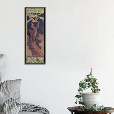 " The Moon And The Stars: Morning Star, 1902 " by Alphonse Mucha Painting Print