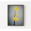Jonquilles jaunes dans un vase - reproduction de photographie florale minimaliste