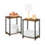 Table d'appoint en hauteur avec tablettes-337102279-337101301-380974248