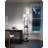 Floor Lamp With Shelves Modern Floor Lamp With 3 Linen Shades And Foot Switch, 3-light Standing Lamp-1906065861