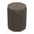 Concrete, 18" Geometric Accent Table, Dark Gray