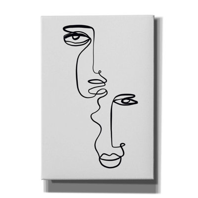 «Face 2» par Design Fabrikken, estampe numérique sur toile