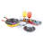 Foli 4-Piece 9" Melamine Salad Plate Set