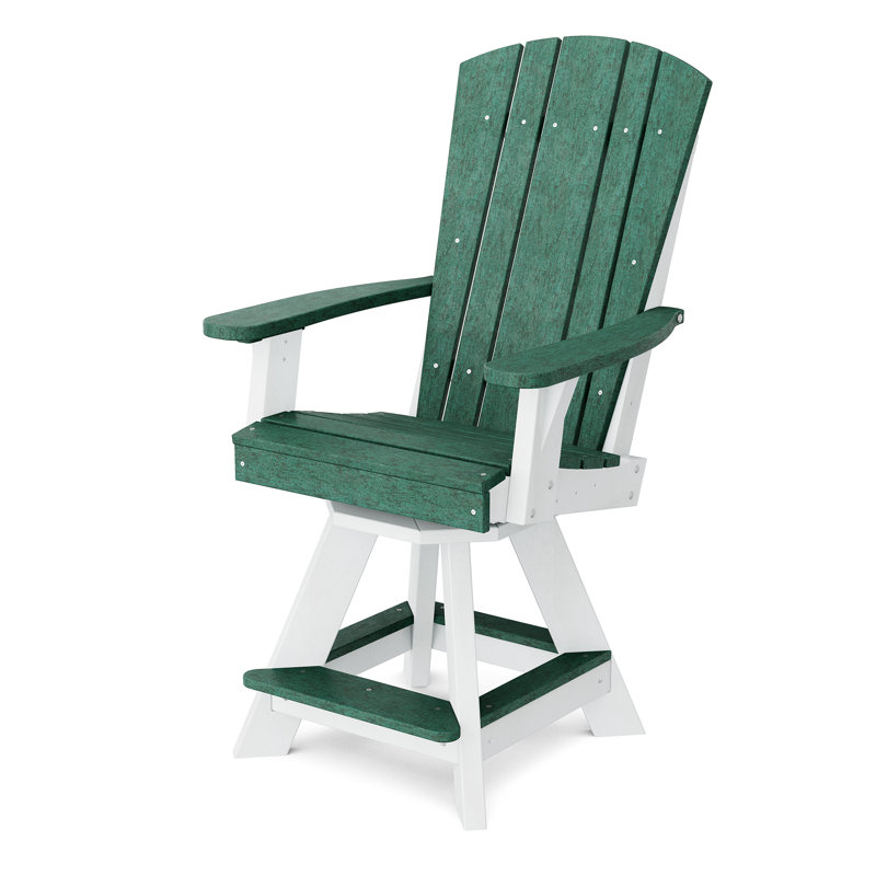 Chaise pivotante Heritage, VERT GAZON / BLANC