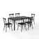 Dayvonna Rectangular 6 - Person 60'' Long Dining Set