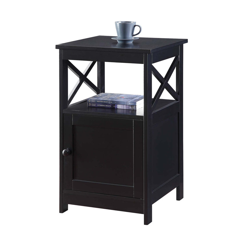 Darek End Table, Black
